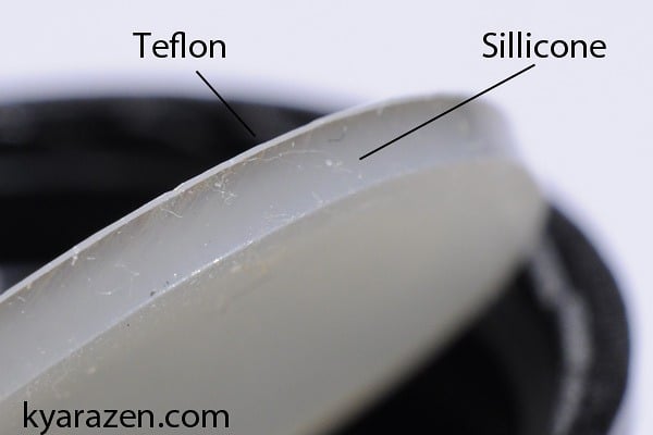 teflon lined caps